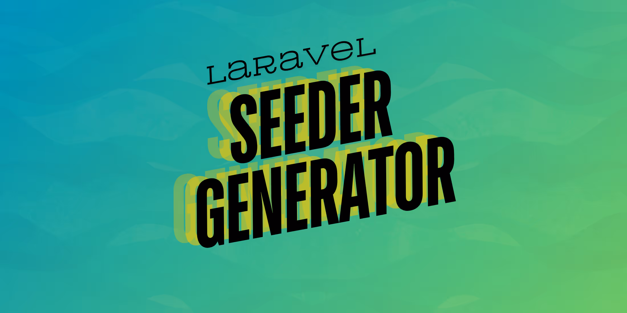 Laravel Seeder Generator